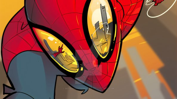 Spiderman Digital Fanart