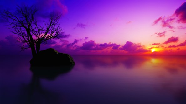 Maldivian Sunset 4K