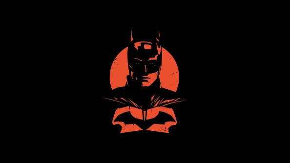 The Batman 2021 Minimalism 4k