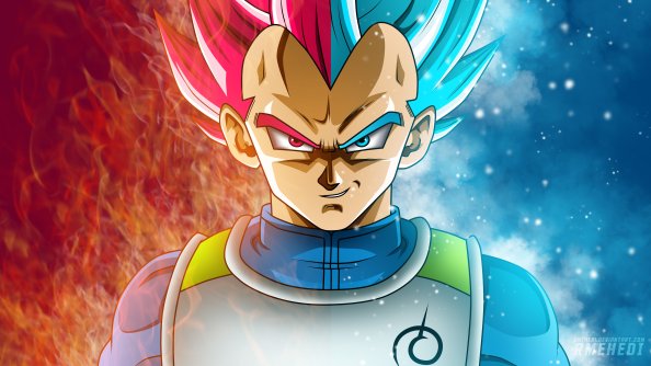 Vegeta The Saiyan Prince 4k
