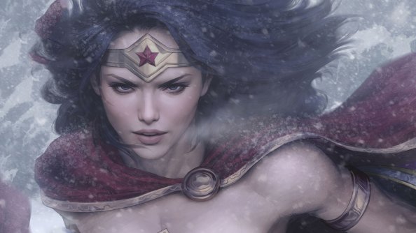 Wonder Woman Looking