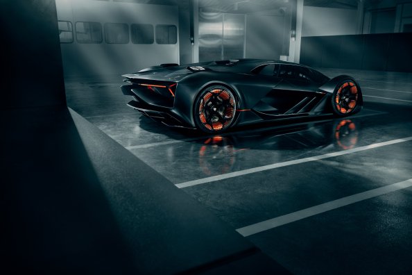 Lamborghini Terzo Millennio 2019 Rear View