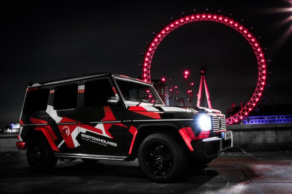 Custom Mercedes G Wagon London Eye