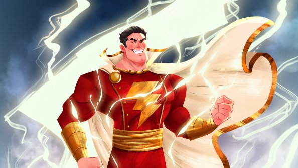 Shazam 4k Art