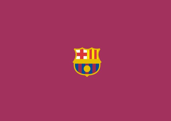 FC Barcelona Logo Minimalism