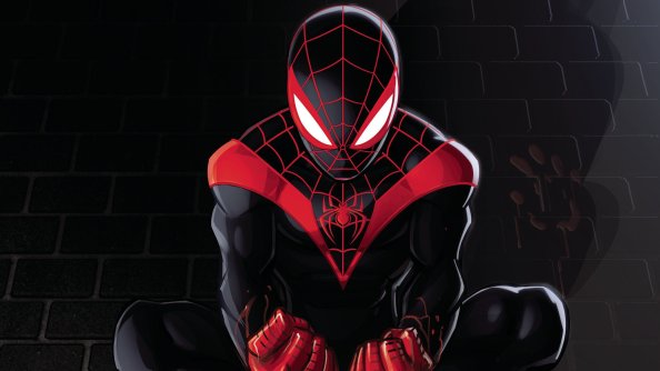 Spiderman Miles Morales Artwork 2018