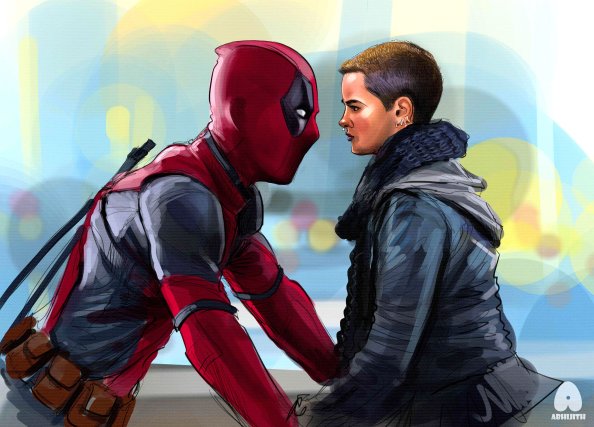 Negasonic Teenage Warhead And Deadpool