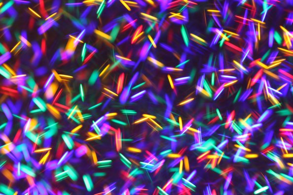 Lights Abstract Art 4k