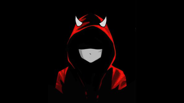 Devil Boy Minimal Mask 4k