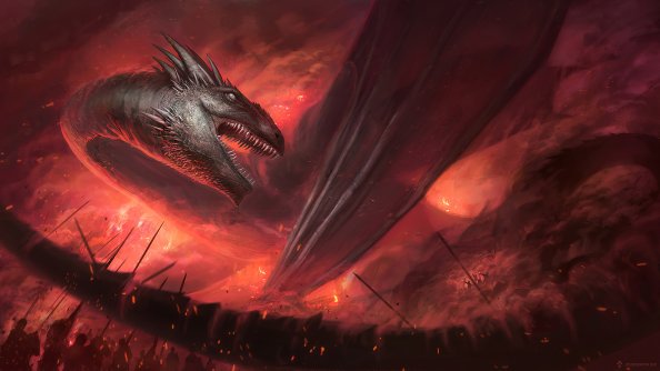 Surrounded Dragon 4k