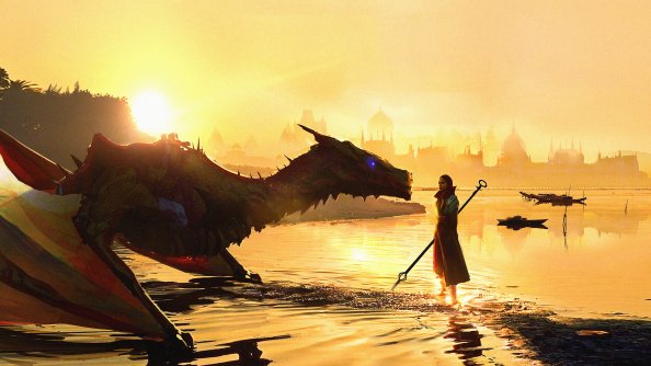 Dragon Shaman Sunset