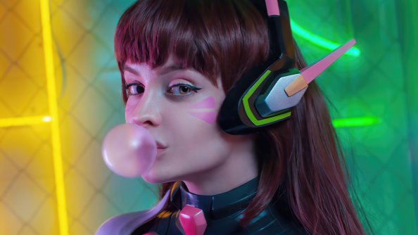 Dva Overwatch Game Cosplay Girl 4k