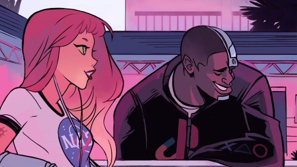 Cyborg Starfire Fan Art