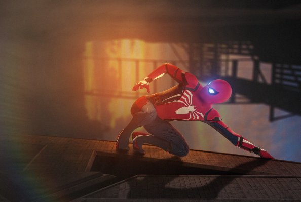 Spiderman In The City Art