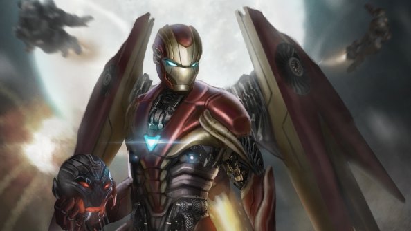 Iron Man The Awakening Machine 4k