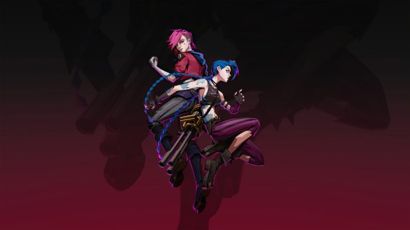 Jinx And Vi League Of Legends Minimal 4k