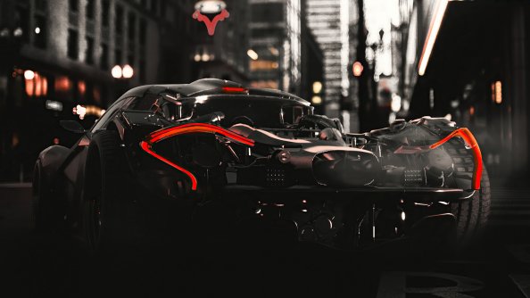 Mclaren Scifi Ride 4k