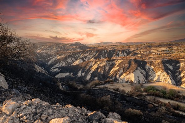 Mountains Nature Sunset Landscape Twilight Sky
