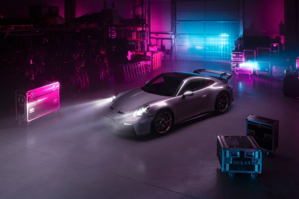 Cyberpunk Porsche 992 GT3 2022