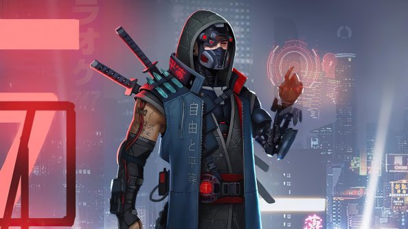 Shinobi In Scifi World 4k