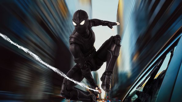 Spiderman Black Suit 2020