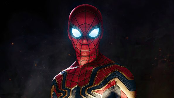 Spider Man Eyes Glowing