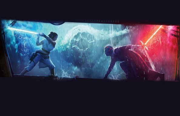 Star Wars The Rise Of Skywalker Rey Vs Kylo Ren