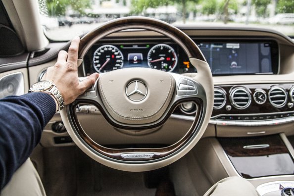 Mercedes Car Steering
