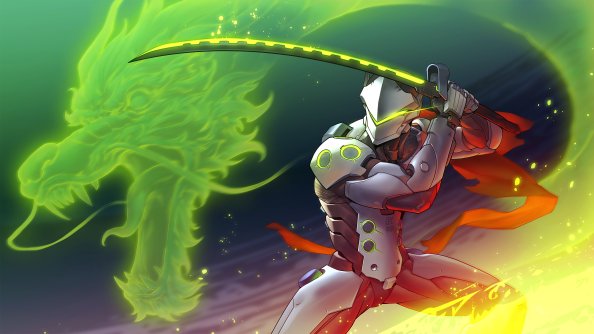 Genji Overwatch Art