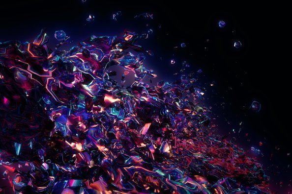 Vapor 3d Abstract