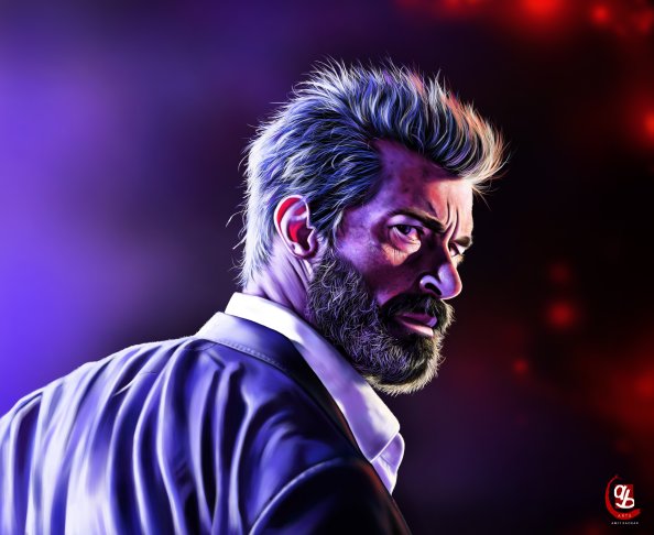 Logan Hugh Jackman Art