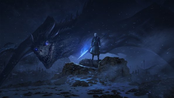 Dragon Night King Game Of Thrones Season 8
