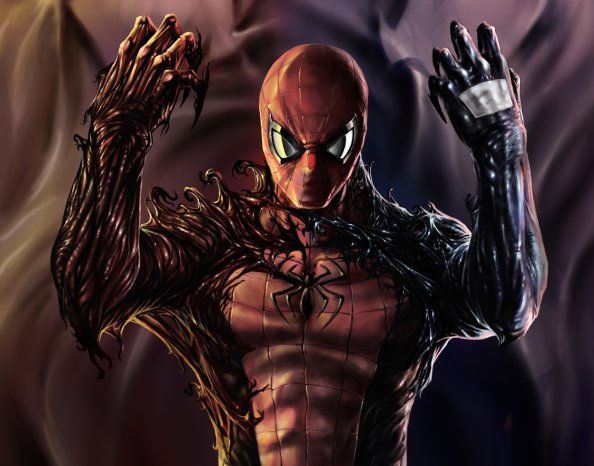 Carnage Venom Spiderman Artwork