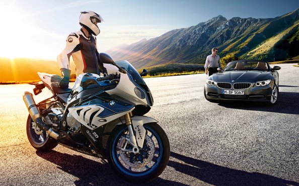BMW S1000RR Vs Car