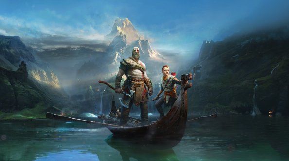 God Of War 4 Key Art 4k