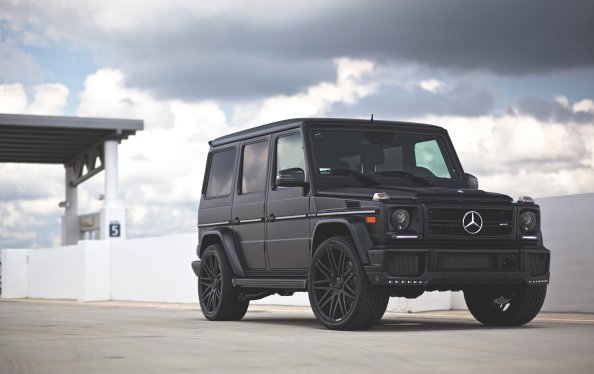Mercedes Benz G Class G63 Black 4k