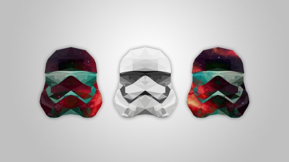 Abstract Artistic Helmet Stormtrooper