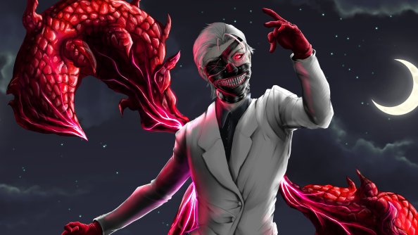 Ken Kaneki Tokyo Ghoul 5k Artwork