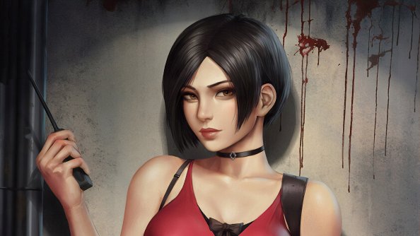 Ada Wong Resident Evil 2 Art