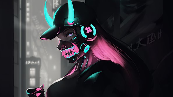 Neon Emily Punk