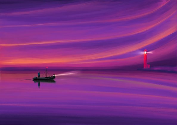 Boating To Lighthouse