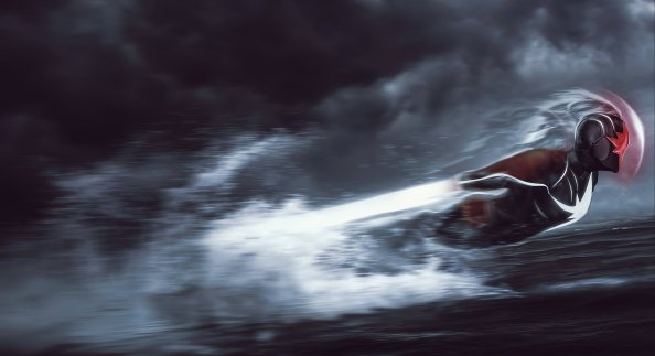 Captain Marvel Boom Speed 4k