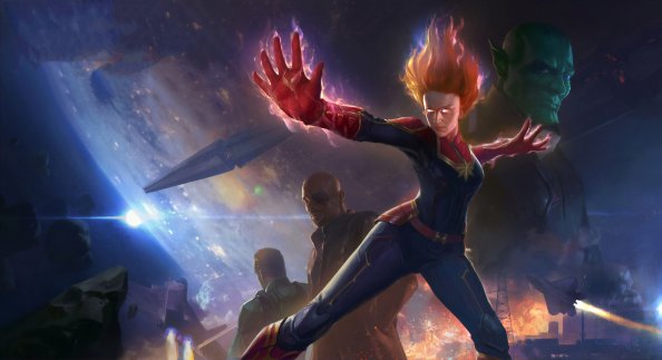 Captain Marvel Movie Concept Art