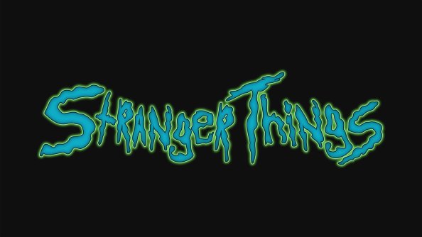 Stranger Things Creative Logo 4k