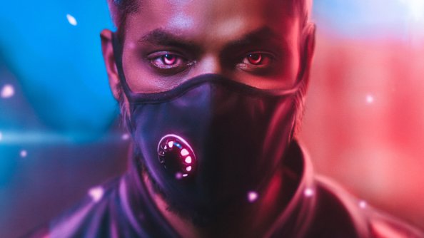 Red Sharp Eye Shooter Boy 4k