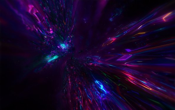 Abstract Space Scifi Digital Art 4k