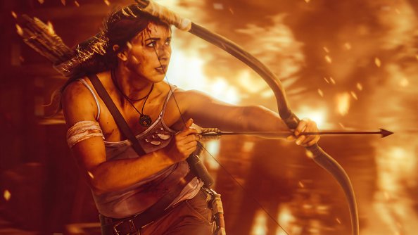 Lara Croft Crimson Fire