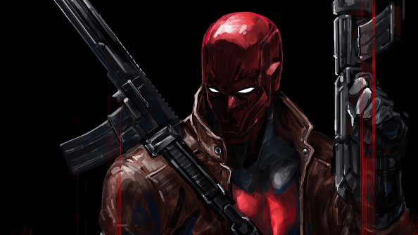 Red Hood With Gun