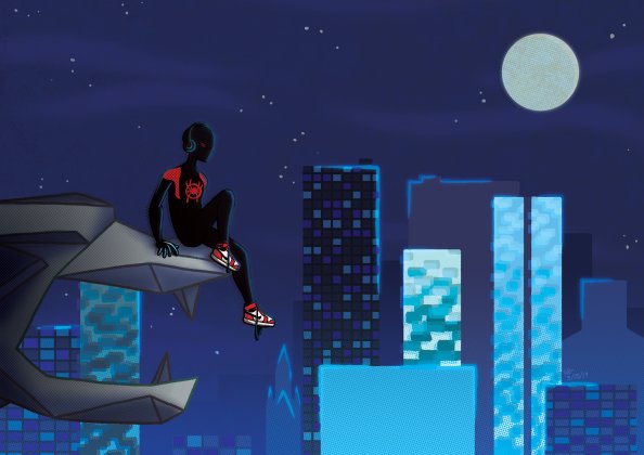 Way Up Spiderman