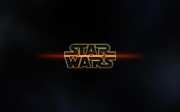 Star Wars Logo 4k